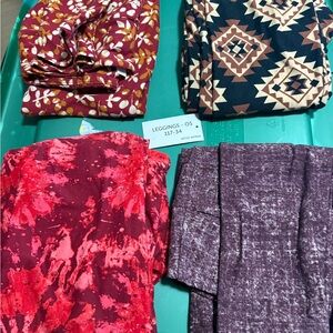 Lularoe os bundle of leggings new with tag